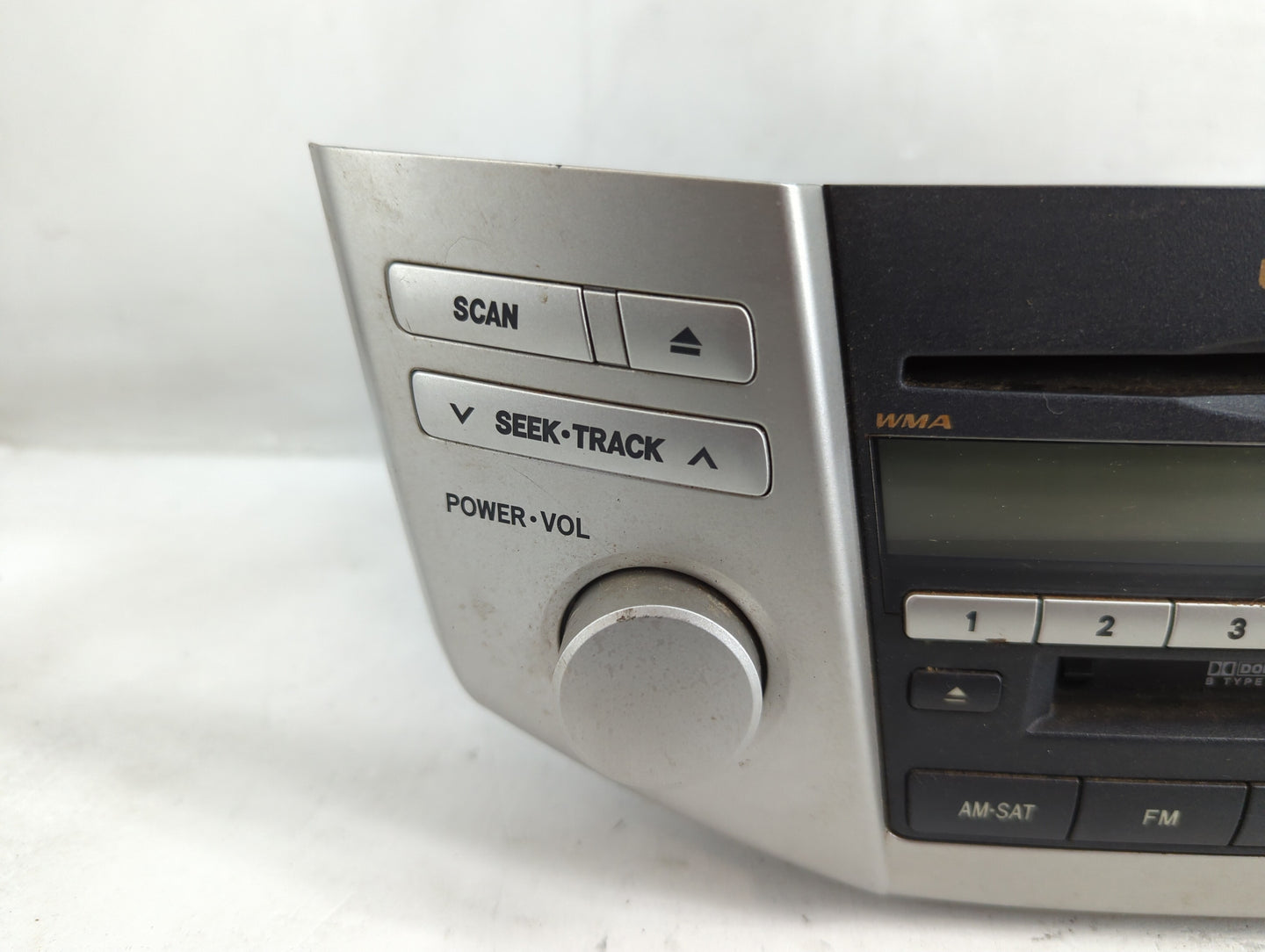 2007-2009 Lexus Rx350 Radio AM FM Cd Player Receiver Replacement P/N:86120-0E070 Fits Fits 2006 2007 2008 2009 OEM Used Auto