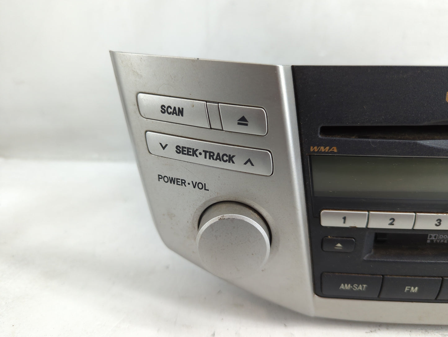 2007-2009 Lexus Rx350 Radio AM FM Cd Player Receiver Replacement P/N:86120-0E070 Fits Fits 2006 2007 2008 2009 OEM Used Auto