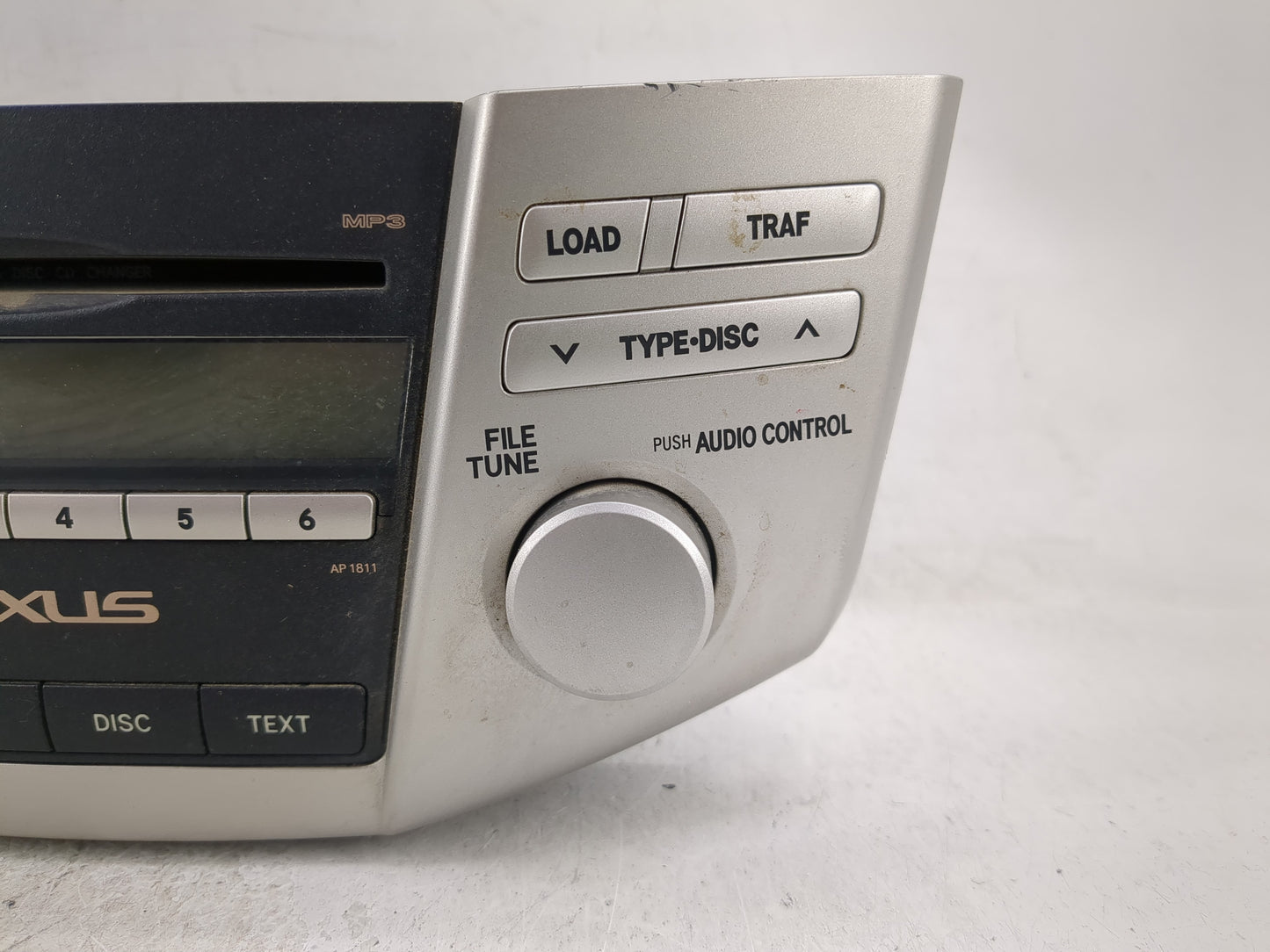 2007-2009 Lexus Rx350 Radio AM FM Cd Player Receiver Replacement P/N:86120-0E030 Fits Fits 2006 2007 2008 2009 OEM Used Auto
