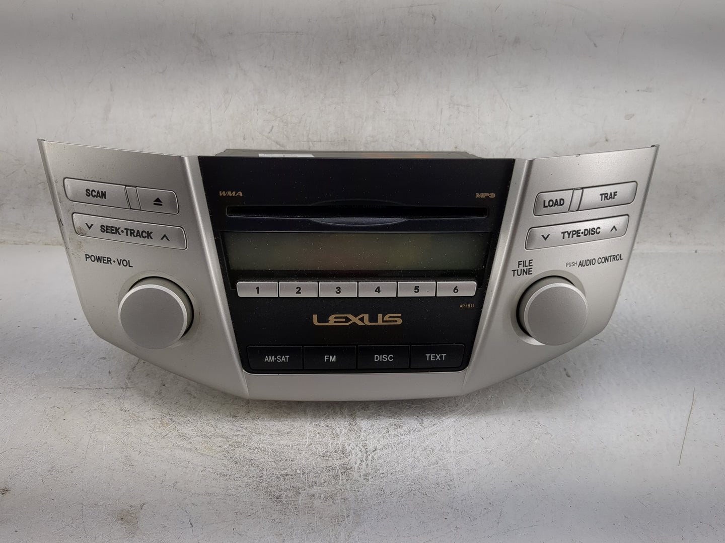 2007-2009 Lexus Rx350 Radio AM FM Cd Player Receiver Replacement P/N:86120-0E030 DEX-MG8467ZT Fits Fits 2006 2007 2008 2009 