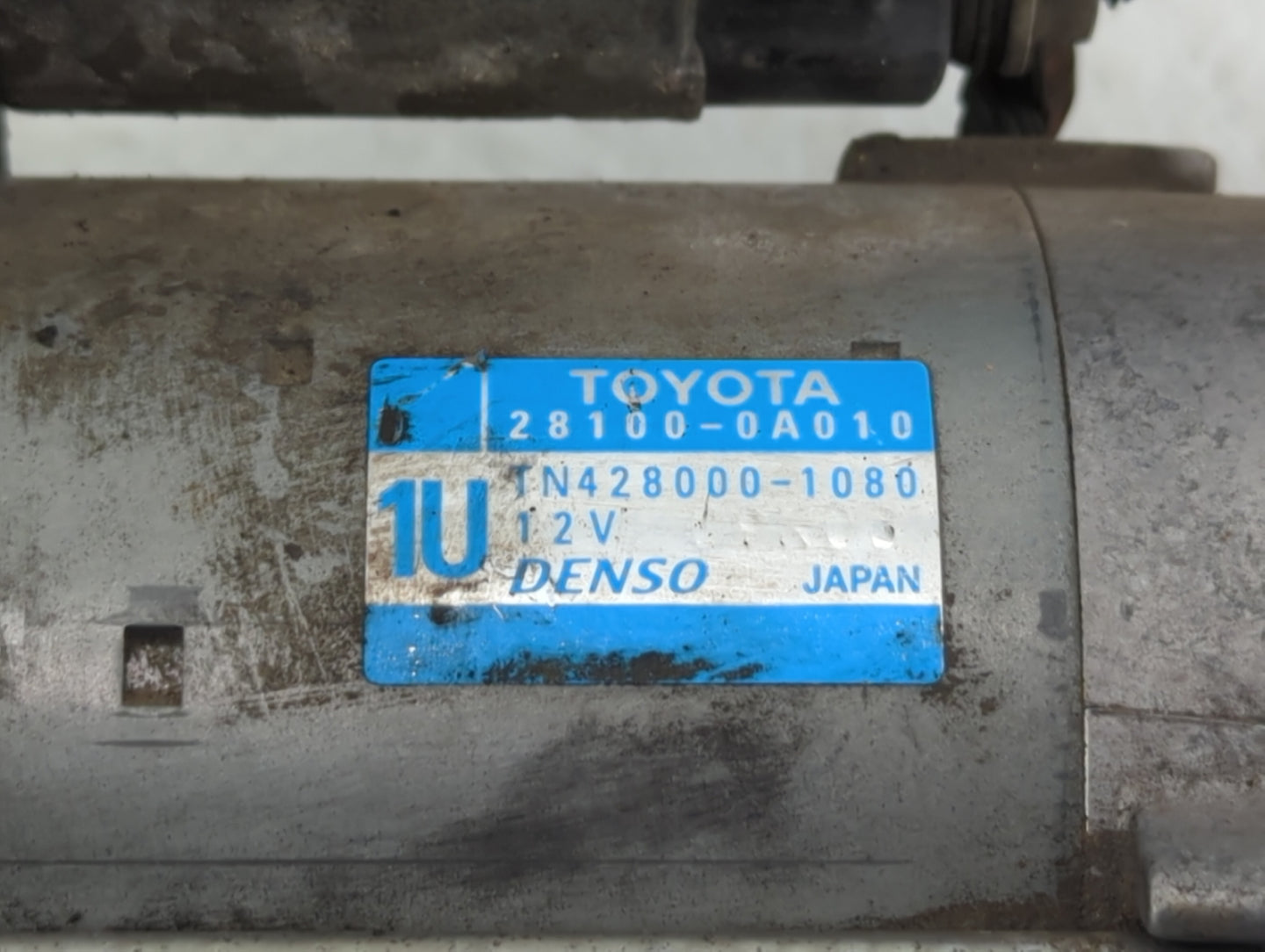2007-2009 Lexus Rx350 Car Starter Motor Solenoid OEM P/N:TN428000-1080 28100-0A010 Fits OEM Used Auto Parts - Oemusedautopar