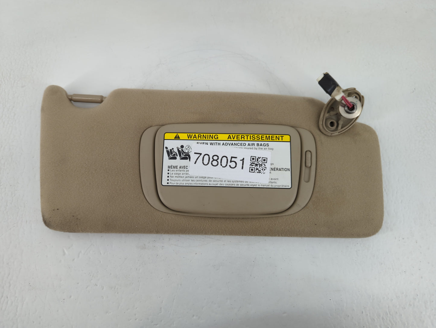 2007-2009 Lexus Rx350 Sun Visor Shade Replacement Passenger Right Mirror Fits Fits 2004 2005 2006 2007 2008 2009 OEM Used Au