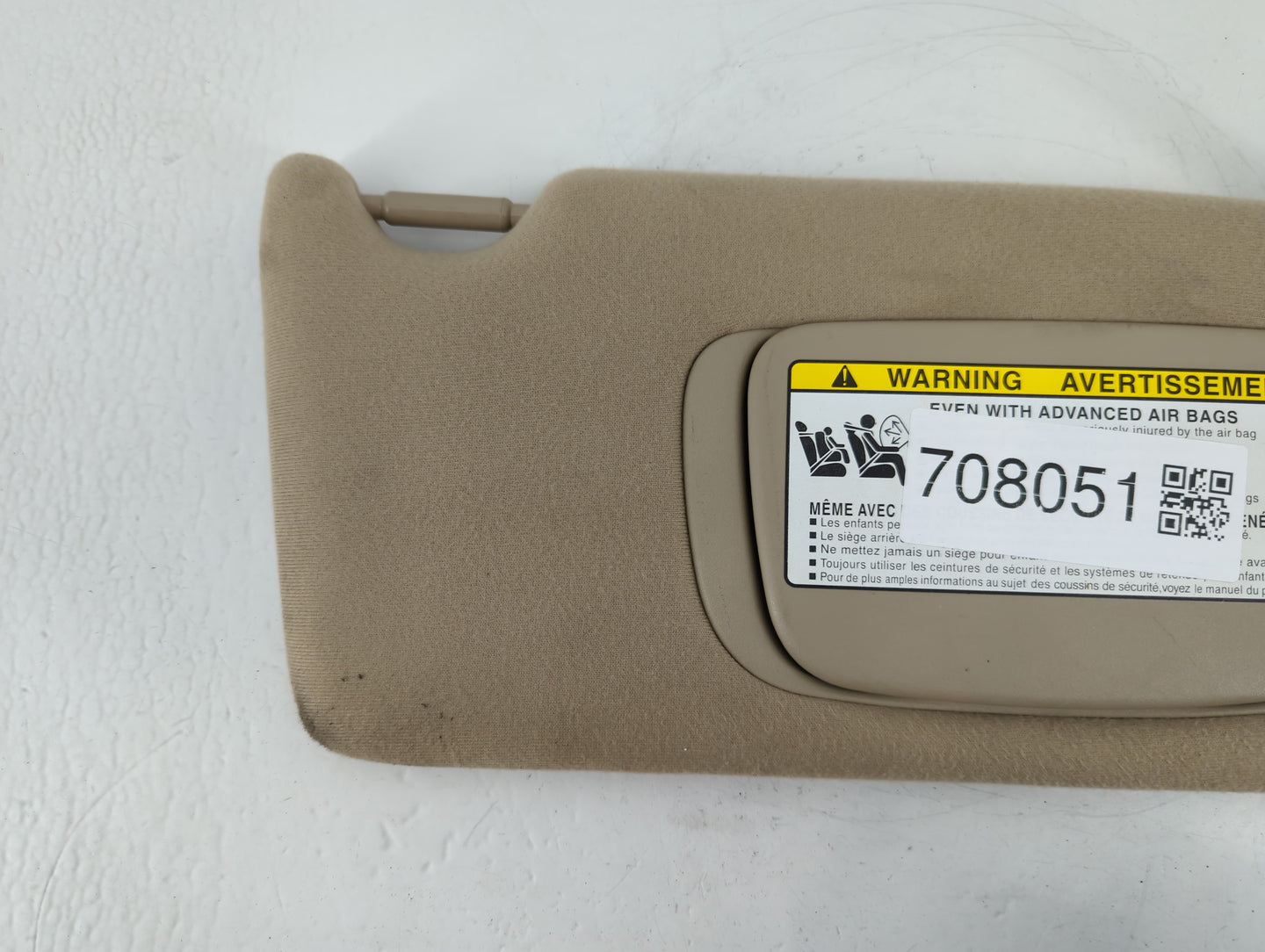 2007-2009 Lexus Rx350 Sun Visor Shade Replacement Passenger Right Mirror Fits Fits 2004 2005 2006 2007 2008 2009 OEM Used Au