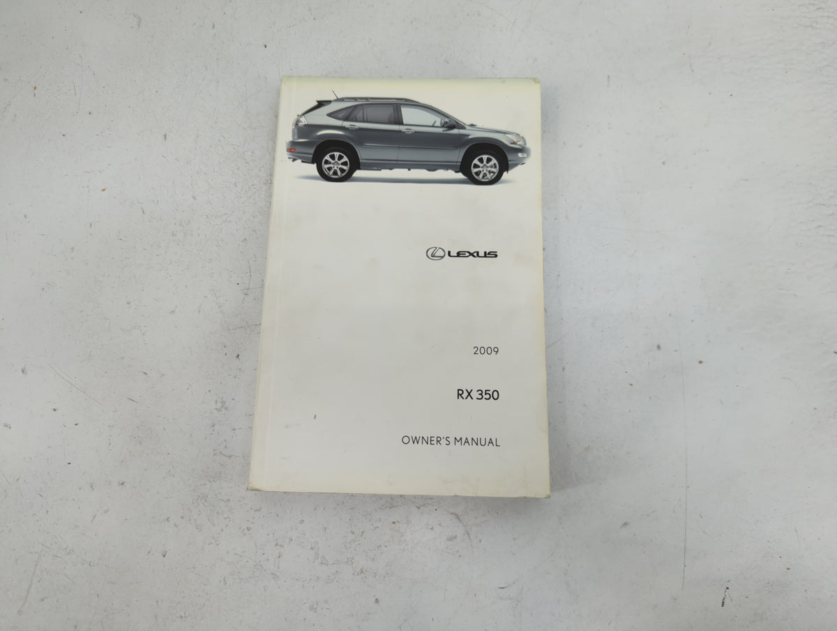 2009 Lexus Rx 350 Owners Manual Book Guide P/N:OM48821U 01999-48821 OEM Used Auto Parts - Oemusedautoparts1.com