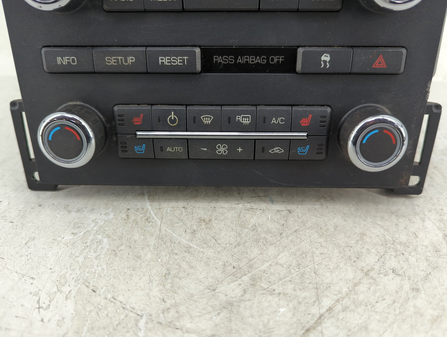 2009 Lincoln Mks Radio AM FM Cd Player Receiver Replacement P/N:8A5T 19C156AL Fits OEM Used Auto Parts - Oemusedautoparts1.c