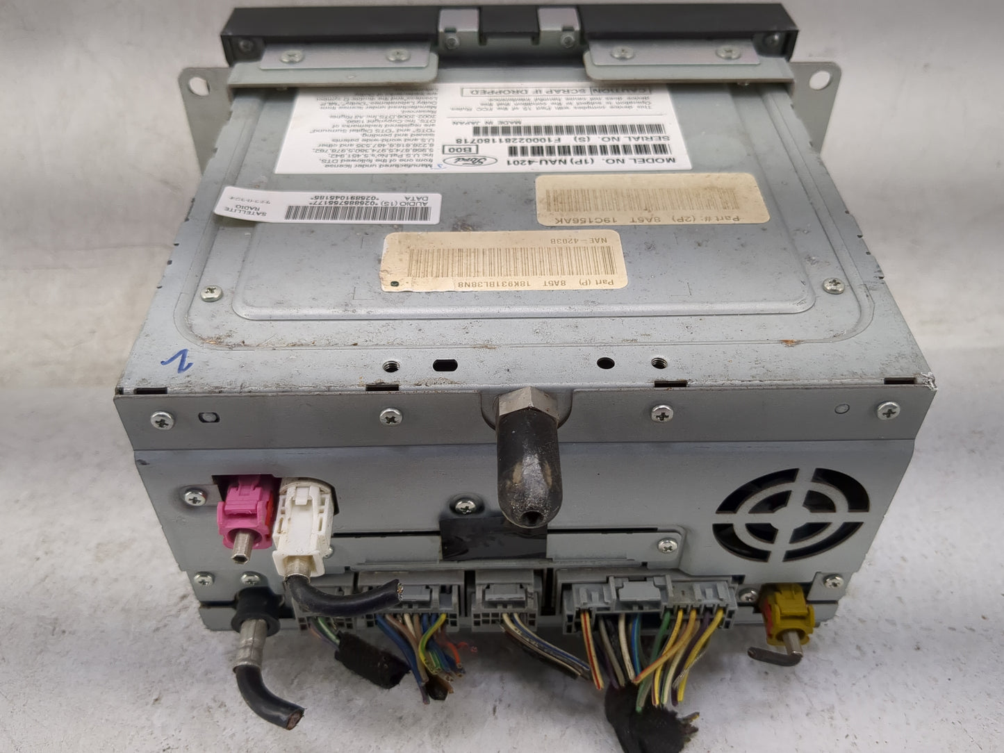 2009-2009 Lincoln Mks Radio Control Panel - Oemusedautoparts1.com