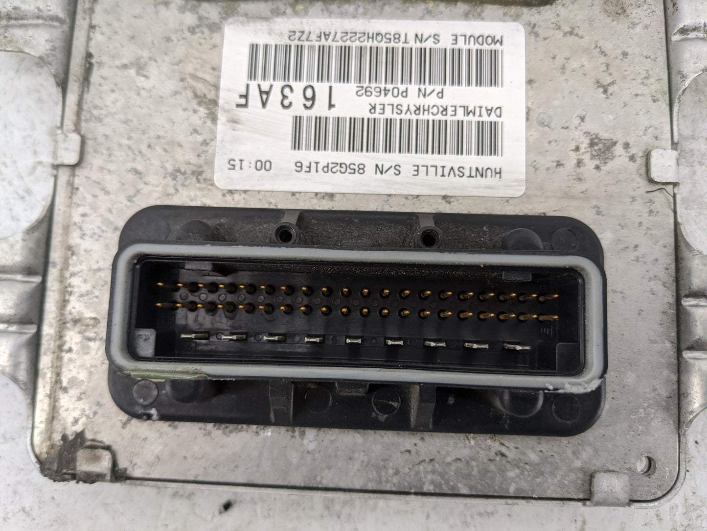 2009 Lincoln Mks PCM Engine Control Computer ECU ECM PCU OEM P/N:P04692163AF P04692160AF, T85QH2227AF722, 85G2P1F6 Fits OEM 