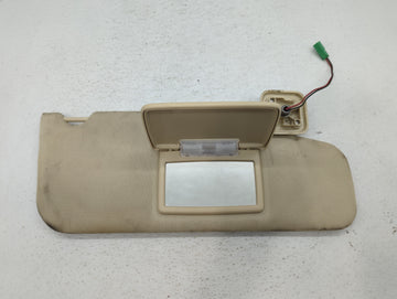 2009 Lincoln Mks Sun Visor Shade Replacement Passenger Right Mirror Fits OEM Used Auto Parts - Oemusedautoparts1.com