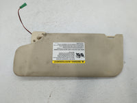 2009 Lincoln Mks Sun Visor Shade Replacement Passenger Right Mirror Fits OEM Used Auto Parts - Oemusedautoparts1.com