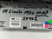 2009-2010 Lincoln Mks Information Radio Display Screen - Oemusedautoparts1.com