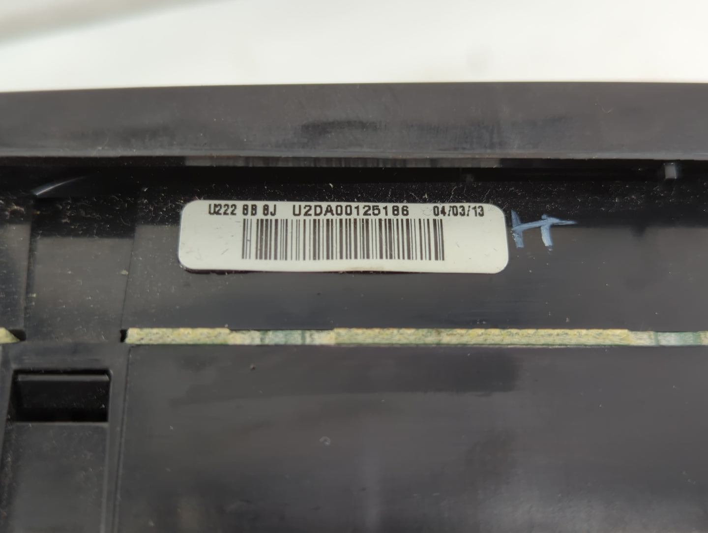 2009 Lincoln Mks Climate Control Module Temperature AC/Heater Replacement P/N:>PP-TD40< 18C612-DZU7A Fits OEM Used Auto Part