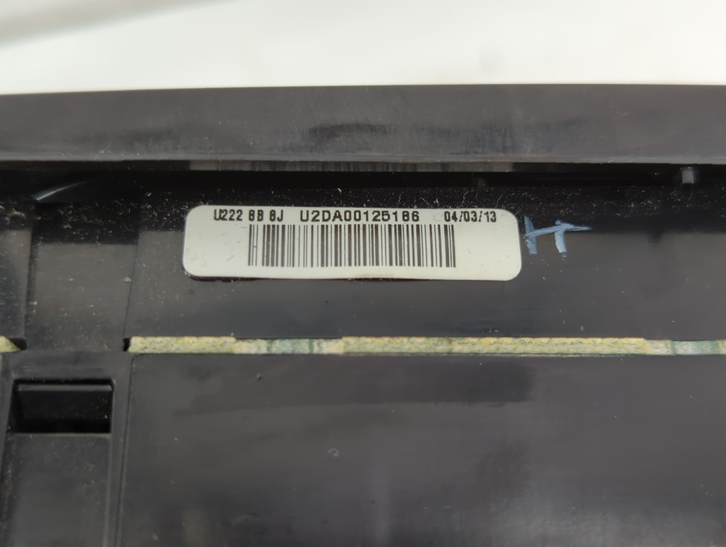 2009 Lincoln Mks Climate Control Module Temperature AC/Heater Replacement P/N:>PP-TD40< 18C612-DZU7A Fits OEM Used Auto Part