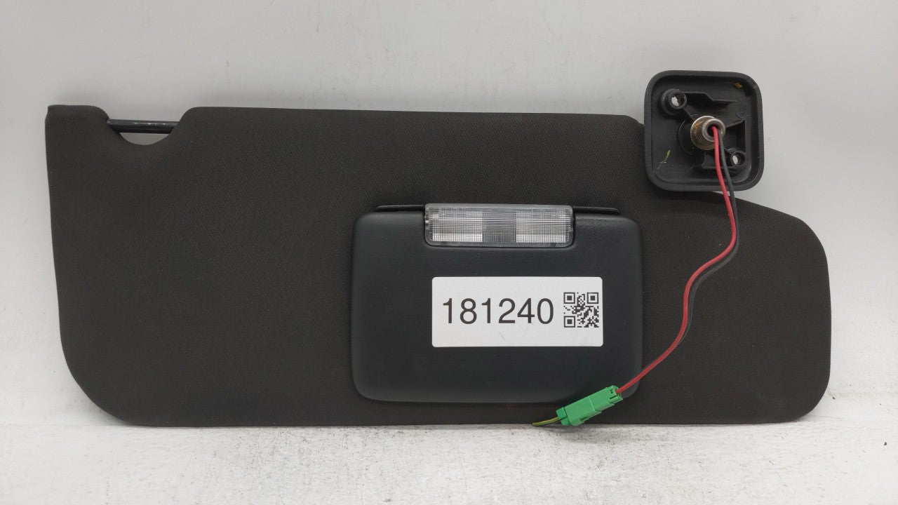 2009 Lincoln Mks Sun Visor Shade Replacement Passenger Right Mirror Fits OEM Used Auto Parts - Oemusedautoparts1.com