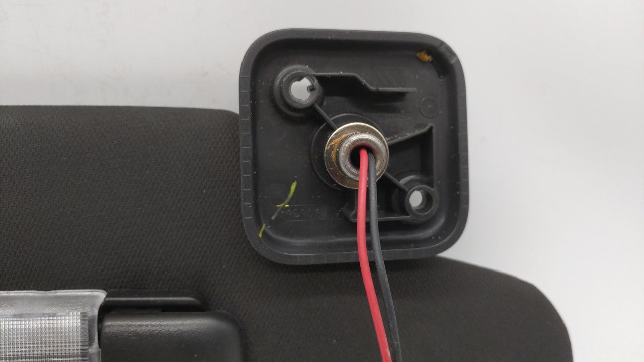 2009 Lincoln Mks Sun Visor Shade Replacement Passenger Right Mirror Fits OEM Used Auto Parts - Oemusedautoparts1.com
