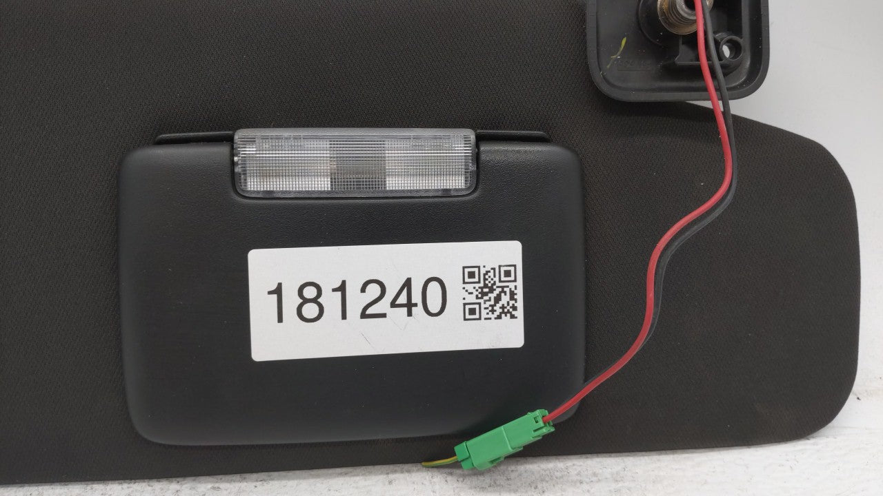 2009 Lincoln Mks Sun Visor Shade Replacement Passenger Right Mirror Fits OEM Used Auto Parts - Oemusedautoparts1.com