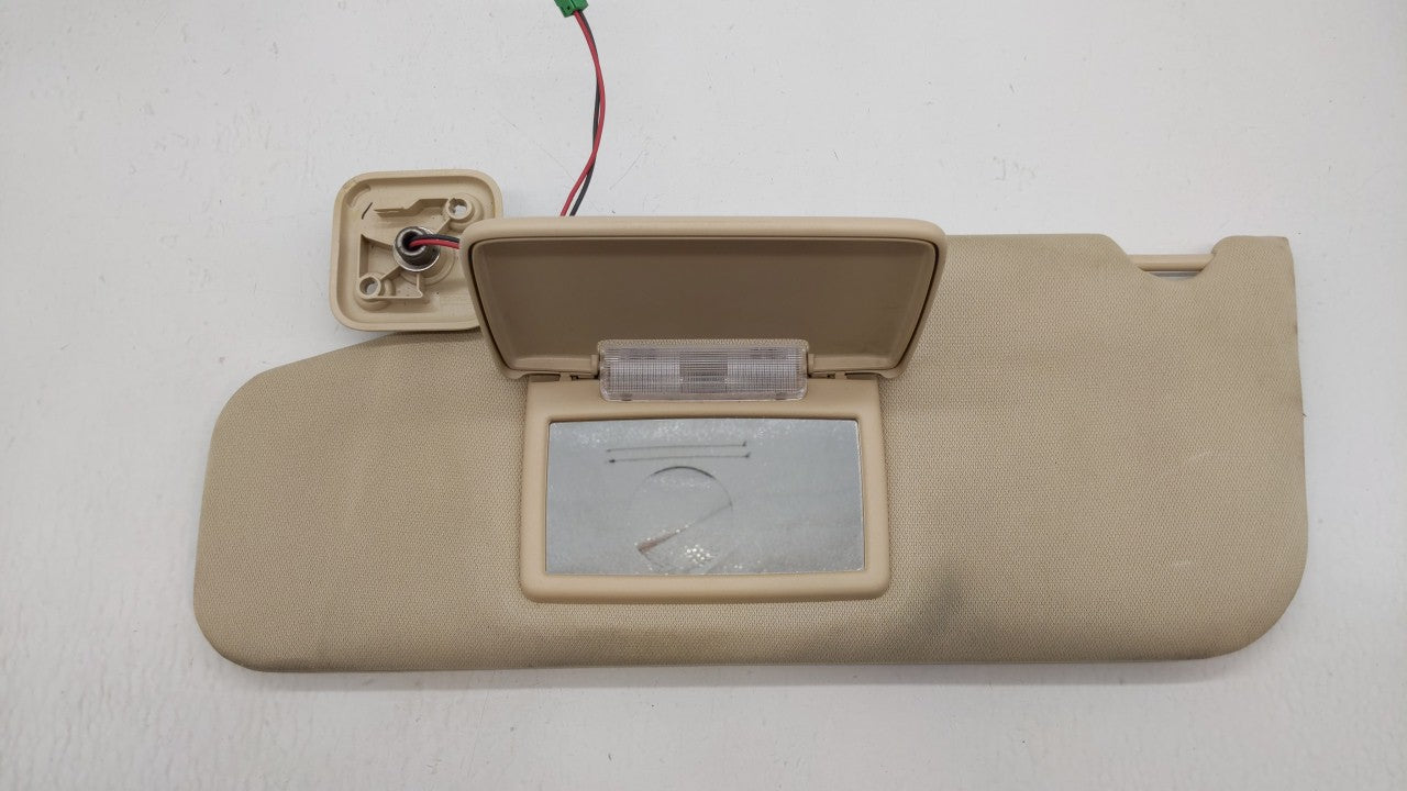 2009 Lincoln Mks Sun Visor Shade Replacement Driver Left Mirror Fits OEM Used Auto Parts - Oemusedautoparts1.com