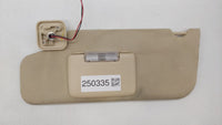 2009 Lincoln Mks Sun Visor Shade Replacement Driver Left Mirror Fits OEM Used Auto Parts - Oemusedautoparts1.com