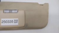 2009 Lincoln Mks Sun Visor Shade Replacement Driver Left Mirror Fits OEM Used Auto Parts - Oemusedautoparts1.com