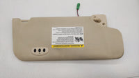 2009 Lincoln Mks Sun Visor Shade Replacement Driver Left Mirror Fits OEM Used Auto Parts - Oemusedautoparts1.com