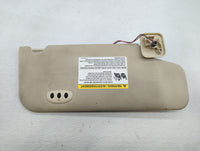 2009 Lincoln Mks Sun Visor Shade Replacement Driver Left Mirror Fits OEM Used Auto Parts - Oemusedautoparts1.com