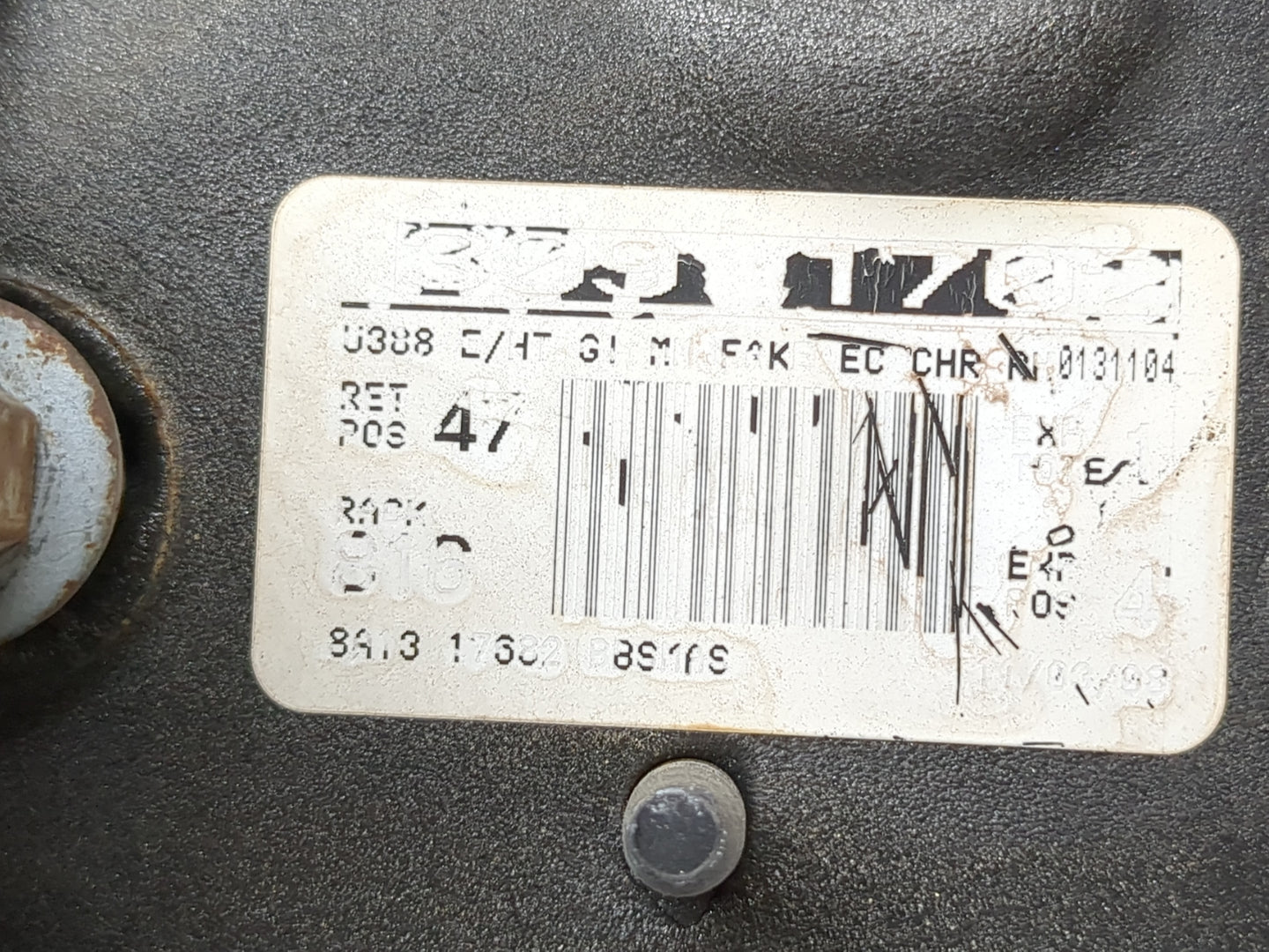 2009 Lincoln Mkx Side Mirror Replacement Passenger Right View Door Mirror P/N:U388 Fits OEM Used Auto Parts - Oemusedautopar