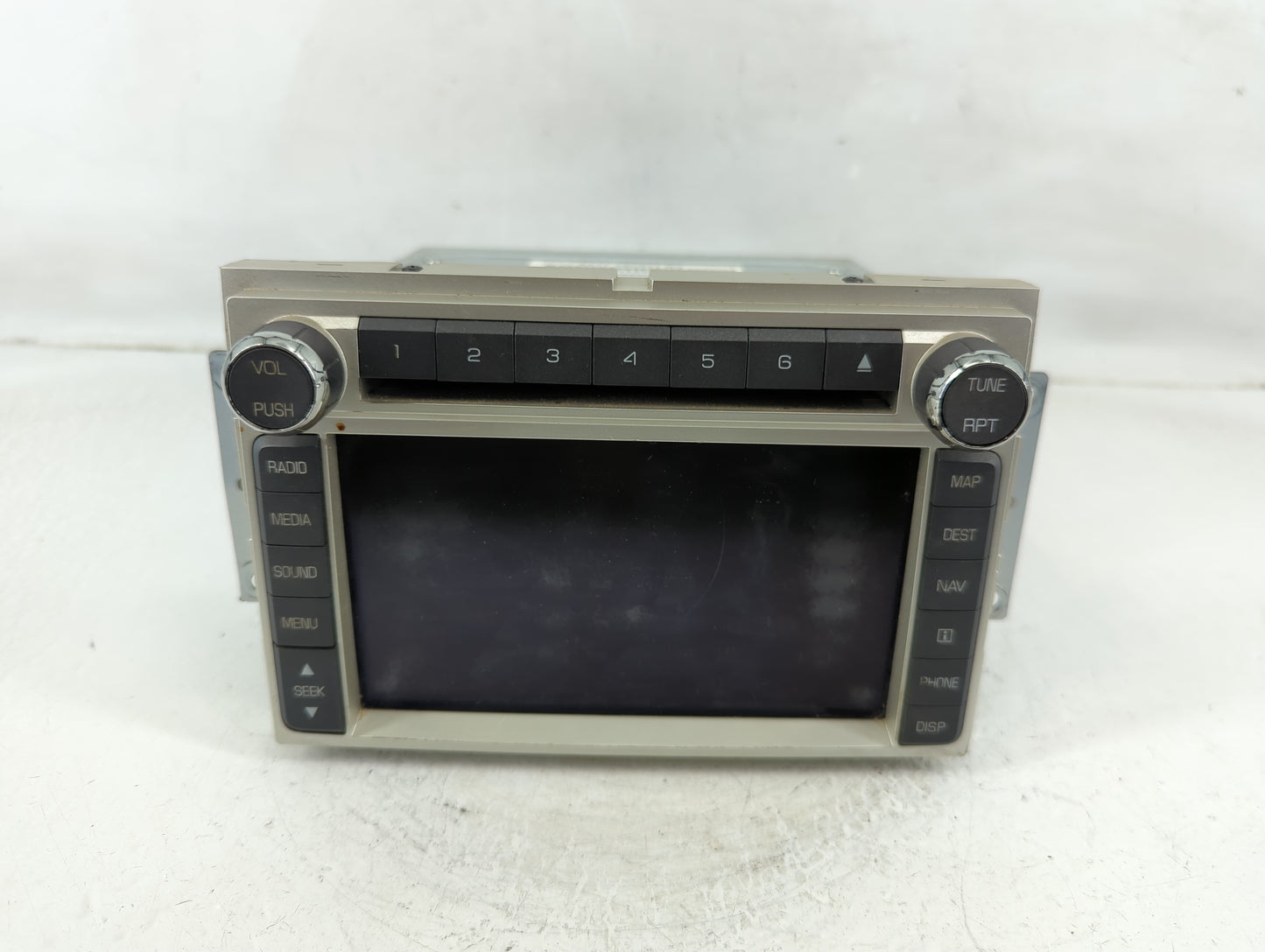 2009 Lincoln Mkx Radio AM FM Cd Player Receiver Replacement Fits OEM Used Auto Parts - Oemusedautoparts1.com