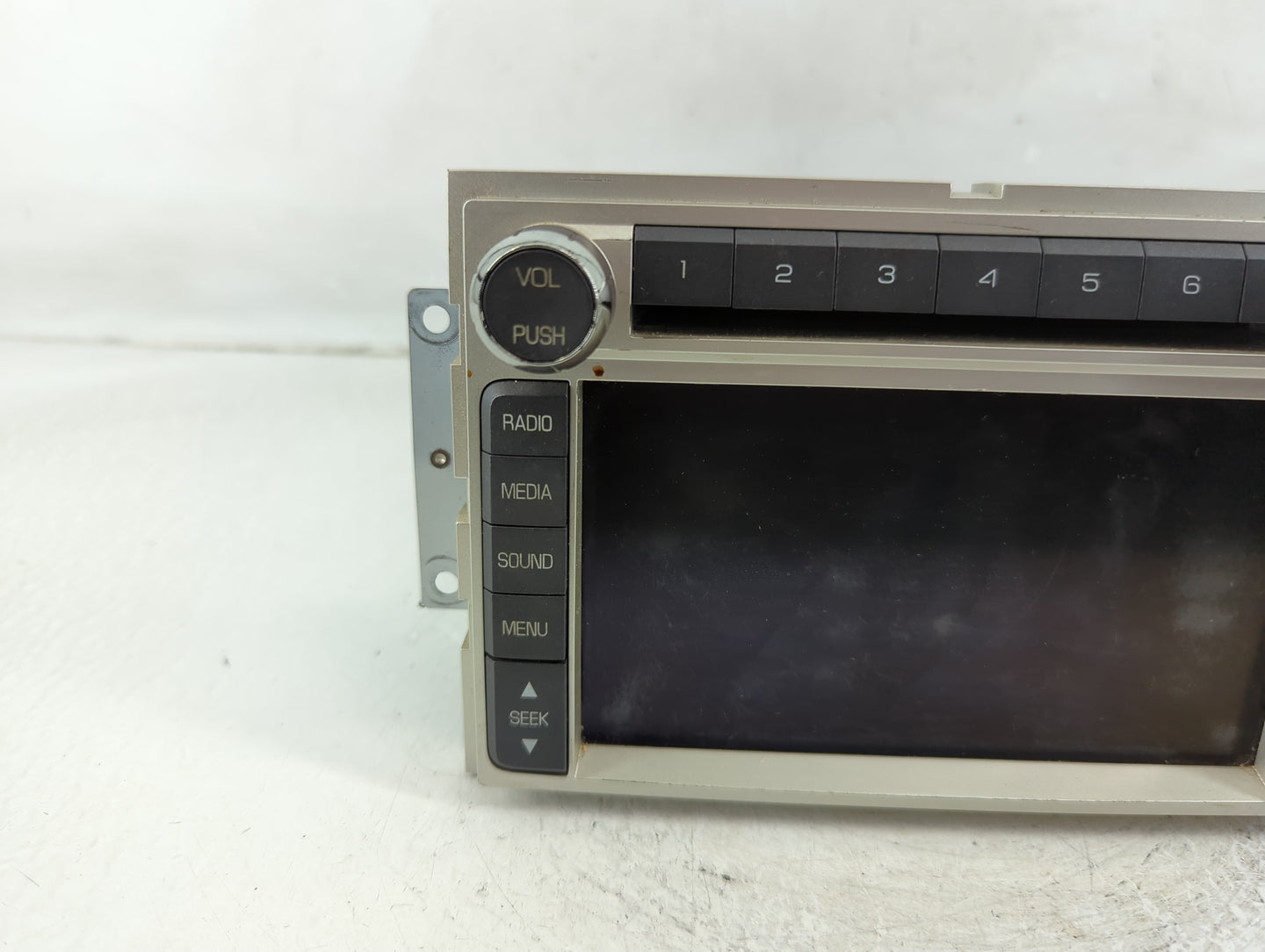 2009 Lincoln Mkx Radio AM FM Cd Player Receiver Replacement Fits OEM Used Auto Parts - Oemusedautoparts1.com