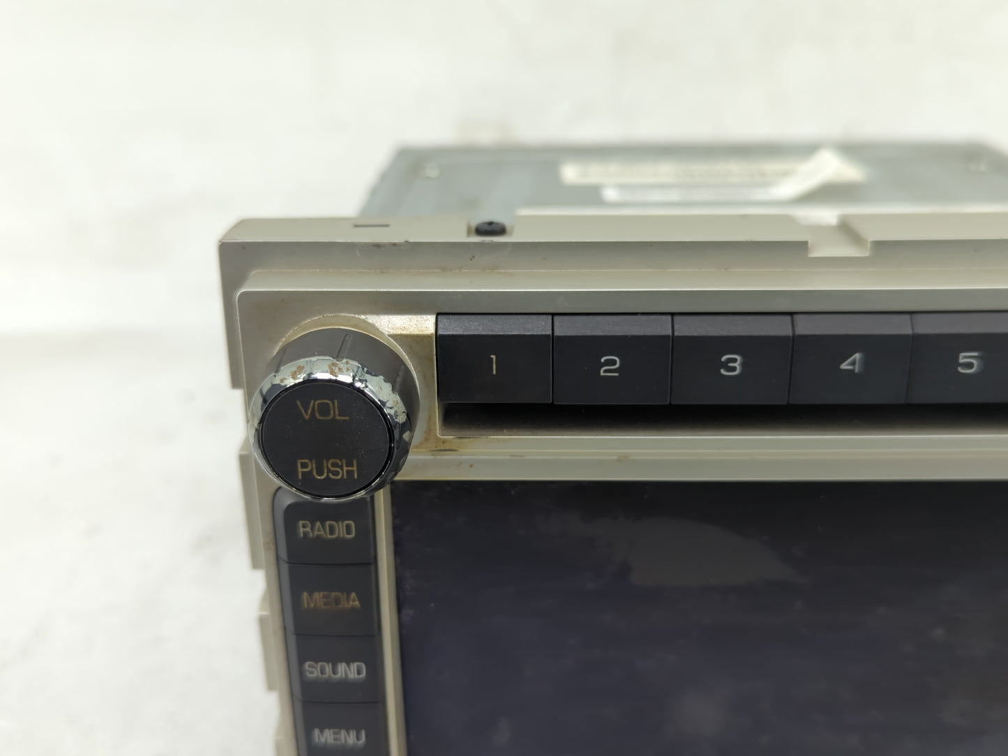 2009 Lincoln Mkx Radio AM FM Cd Player Receiver Replacement P/N:9A1T 18K931 BC Fits OEM Used Auto Parts - Oemusedautoparts1.