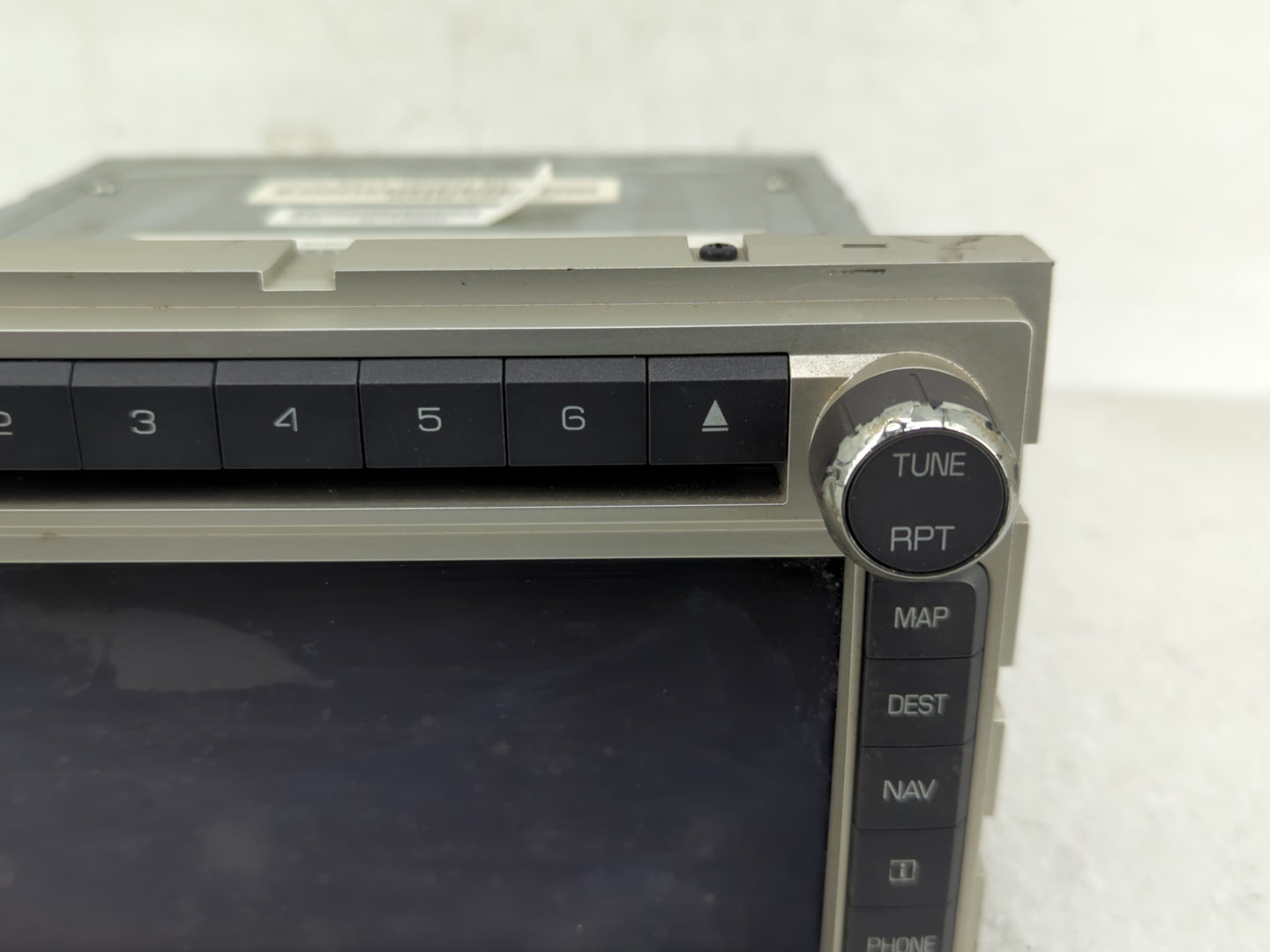 2009 Lincoln Mkx Radio AM FM Cd Player Receiver Replacement P/N:9A1T 18K931 BC Fits OEM Used Auto Parts - Oemusedautoparts1.