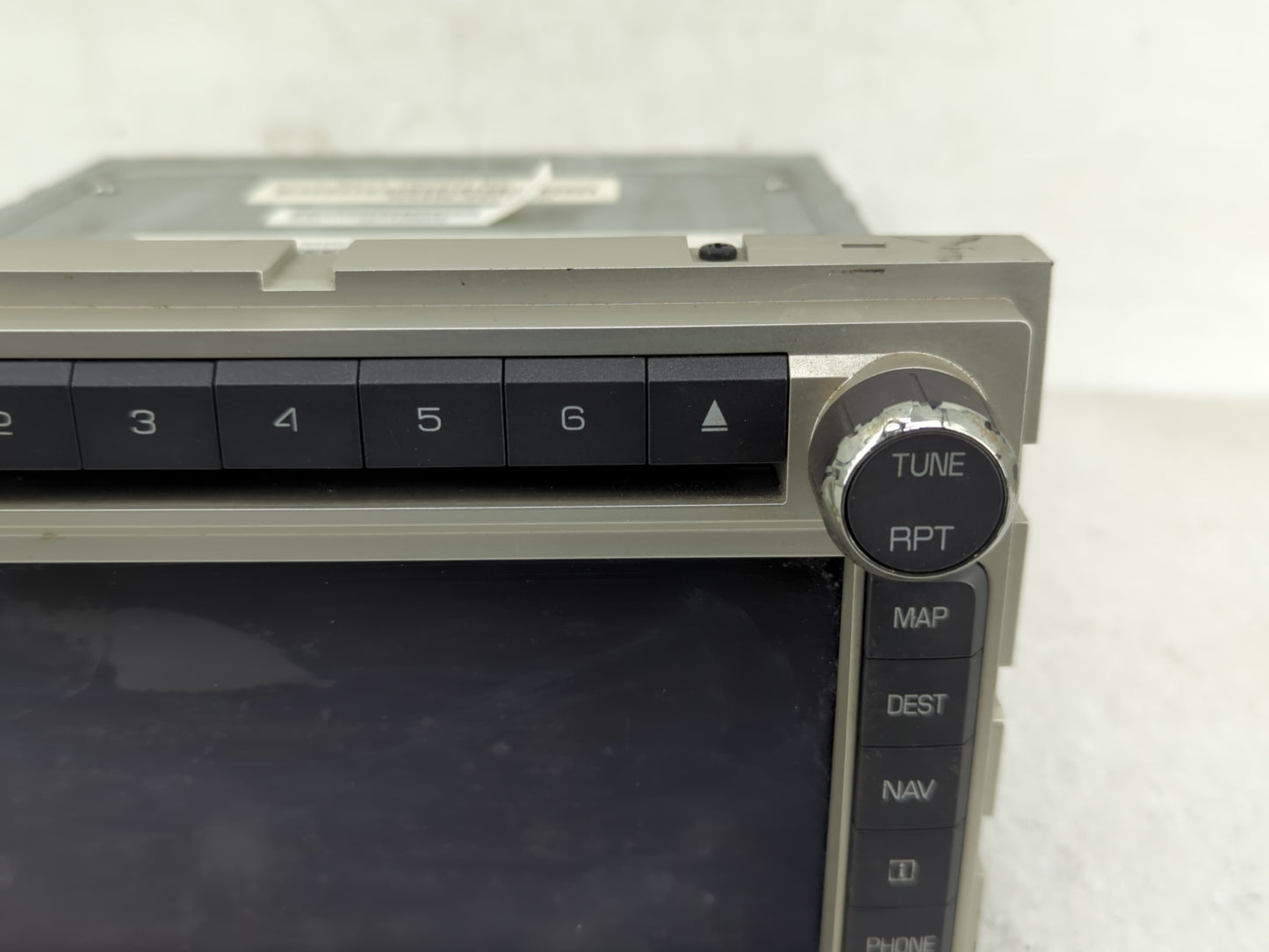 2009 Lincoln Mkx Radio AM FM Cd Player Receiver Replacement P/N:9A1T 18K931 BC Fits OEM Used Auto Parts - Oemusedautoparts1.