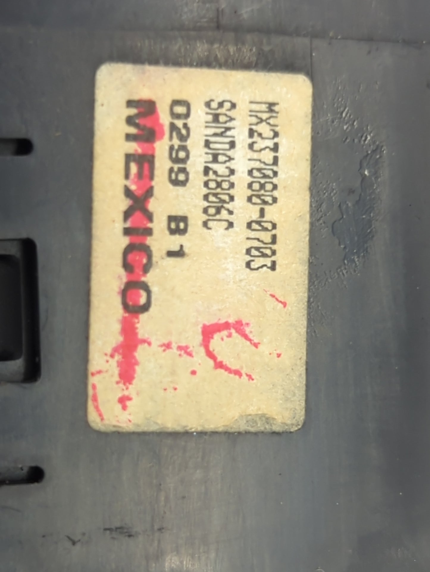 2008-2010 Lincoln Mkx Climate Control Module Temperature AC/Heater Replacement P/N:MX237080-0703 SANDA2806C Fits OEM Used Au