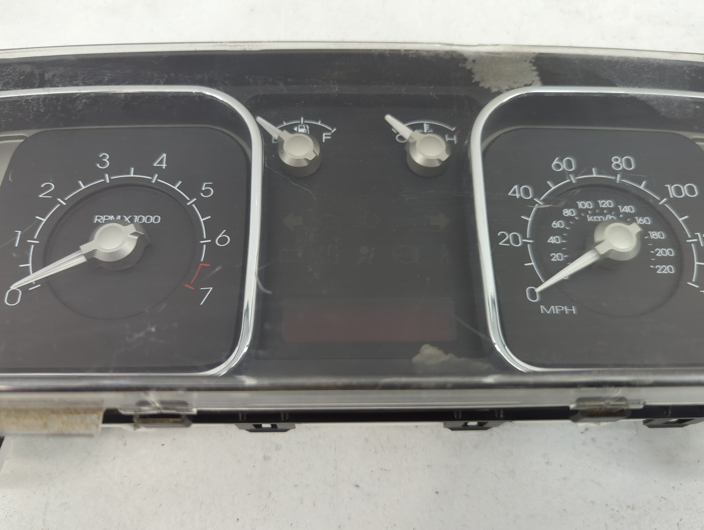 2009-2010 Lincoln Mkx Instrument Cluster Speedometer Gauges P/N:9A1T-10849-AA MX157540-9110 Fits Fits 2009 2010 OEM Used Aut