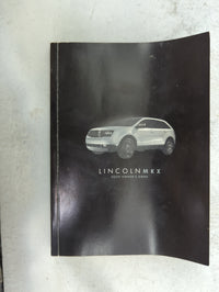 2009 Lincoln Mkx Owners Manual Book Guide P/N:9A1J19A321AA 9A1J19G217AA OEM Used Auto Parts - Oemusedautoparts1.com