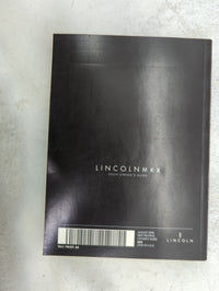 2009 Lincoln Mkx Owners Manual Book Guide P/N:9A1J19A321AA 9A1J19G217AA OEM Used Auto Parts - Oemusedautoparts1.com