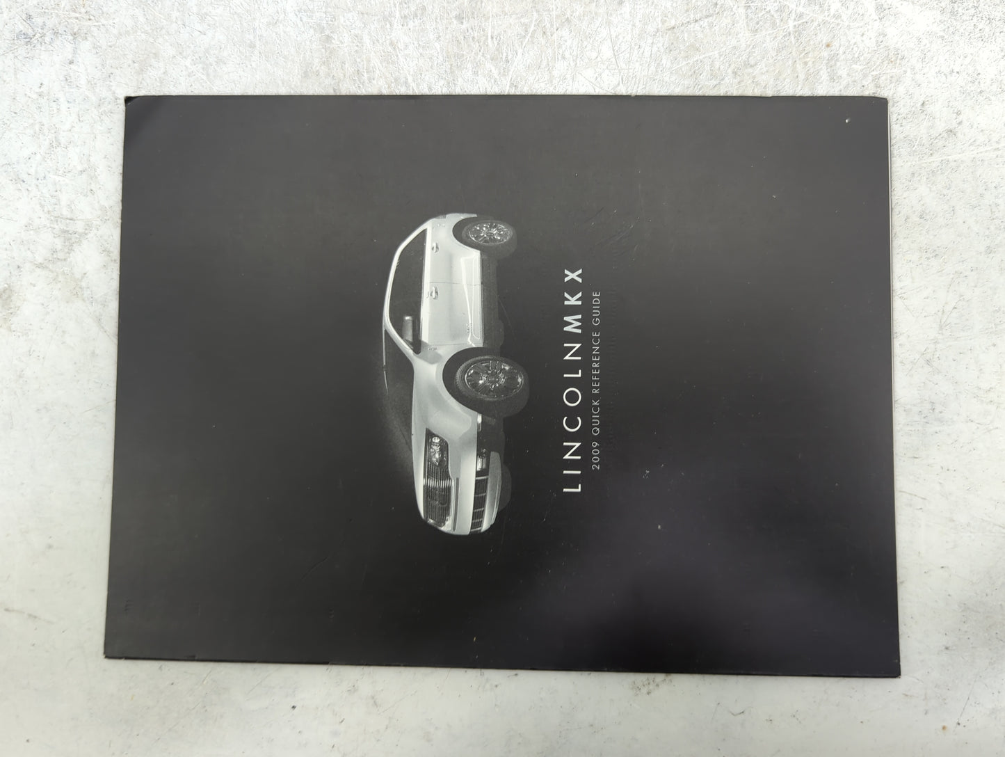 2009 Lincoln Mkx Owners Manual Book Guide P/N:9A1J19A321AA 9A1J19G217AA OEM Used Auto Parts - Oemusedautoparts1.com