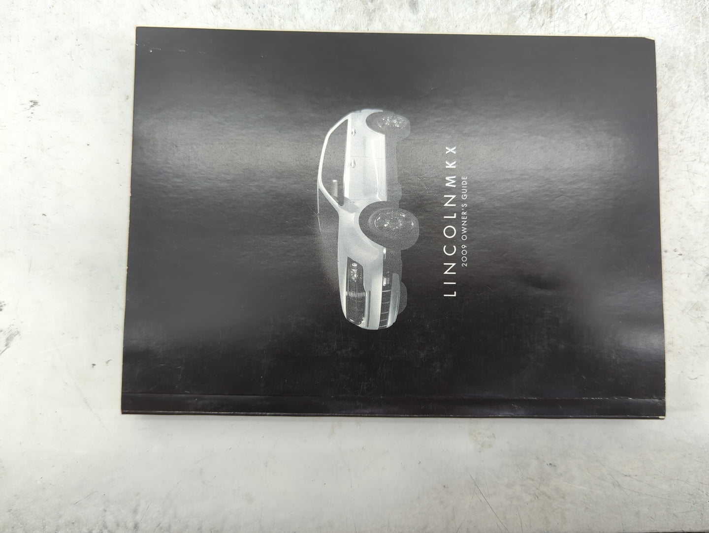 2009 Lincoln Mkx Owners Manual Book Guide P/N:9A1J 19A321 AA 9A5J 19A285 AA OEM Used Auto Parts - Oemusedautoparts1.com