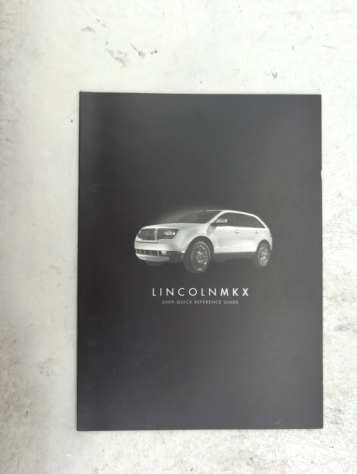 2009 Lincoln Mkx Owners Manual Book Guide P/N:9A1J 19A321 AA 9A5J 19A285 AA OEM Used Auto Parts - Oemusedautoparts1.com