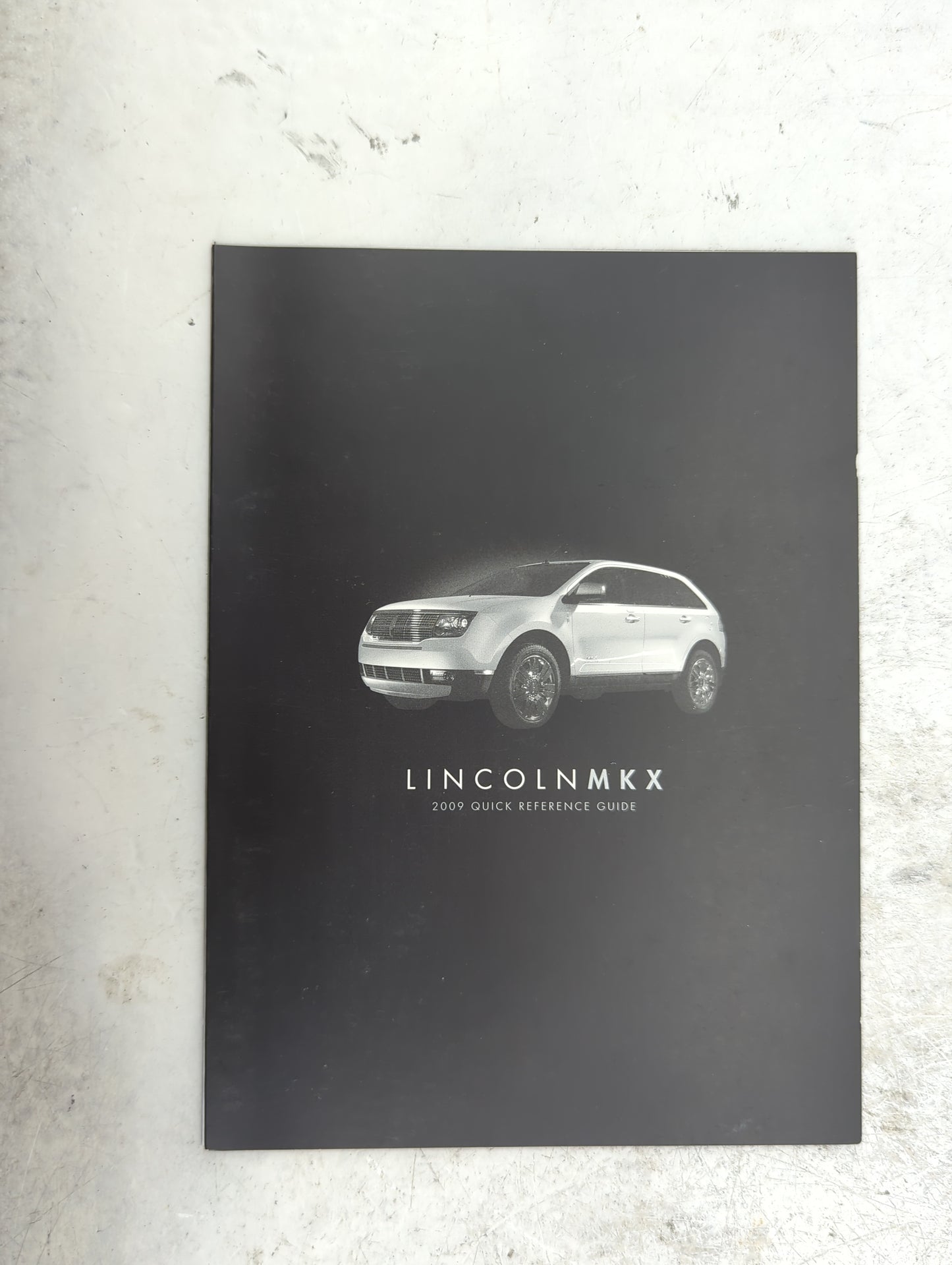 2009 Lincoln Mkx Owners Manual Book Guide P/N:9A1J 19A321 AA 9A5J 19A285 AA OEM Used Auto Parts - Oemusedautoparts1.com
