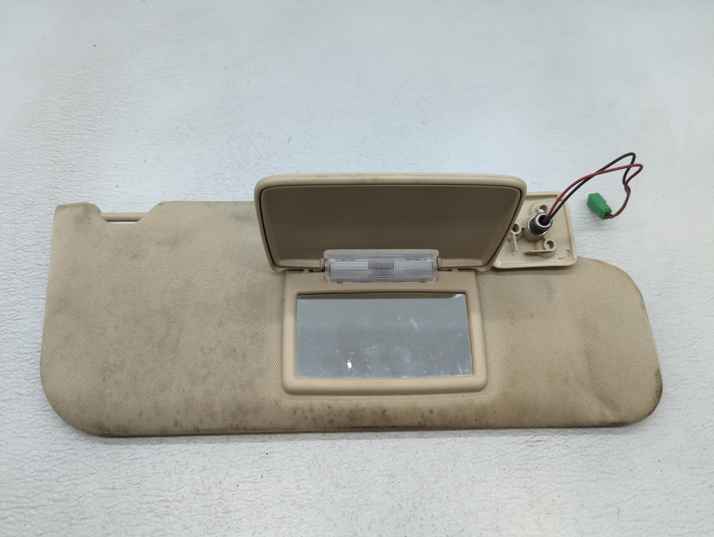2007-2010 Lincoln Mkx Sun Visor Shade Replacement Passenger Right Mirror Fits Fits 2007 2008 2009 2010 OEM Used Auto Parts -