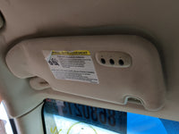 2007-2009 Lincoln Mkz Sun Visor Shade Replacement Driver Left Mirror Fits Fits 2006 2007 2008 2009 OEM Used Auto Parts - Oem