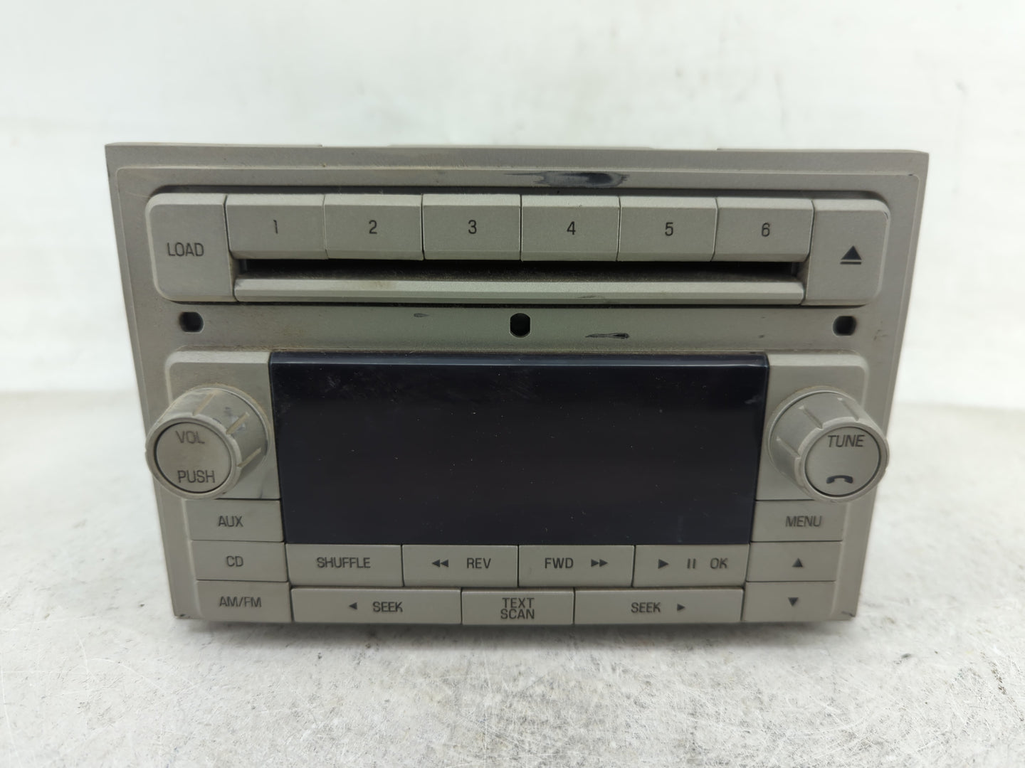 2009 Lincoln Mkz Radio AM FM Cd Player Receiver Replacement P/N:9H61-18C815-AA Fits OEM Used Auto Parts - Oemusedautoparts1.