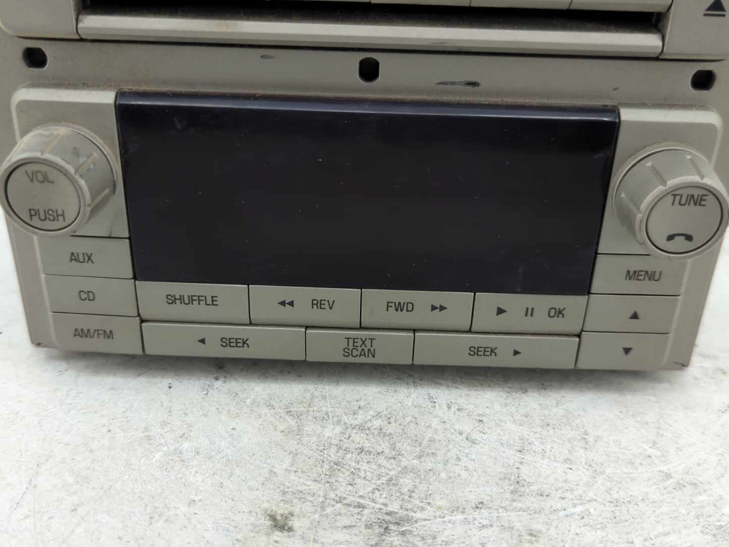 2009 Lincoln Mkz Radio AM FM Cd Player Receiver Replacement P/N:9H61-18C815-AA Fits OEM Used Auto Parts - Oemusedautoparts1.