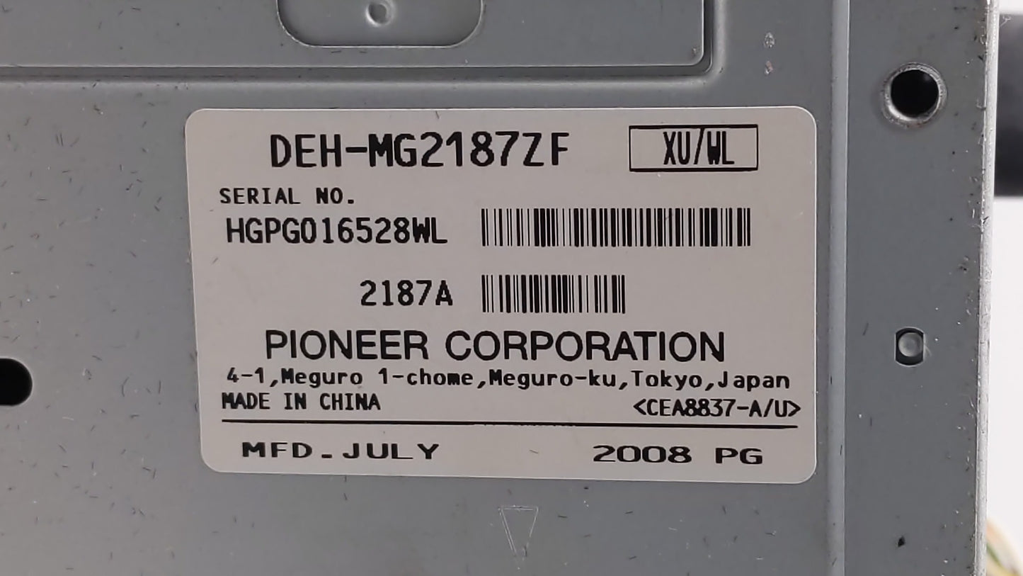 2009-2009 Lincoln Mkz Am Fm Cd Player Radio Receiver - Oemusedautoparts1.com