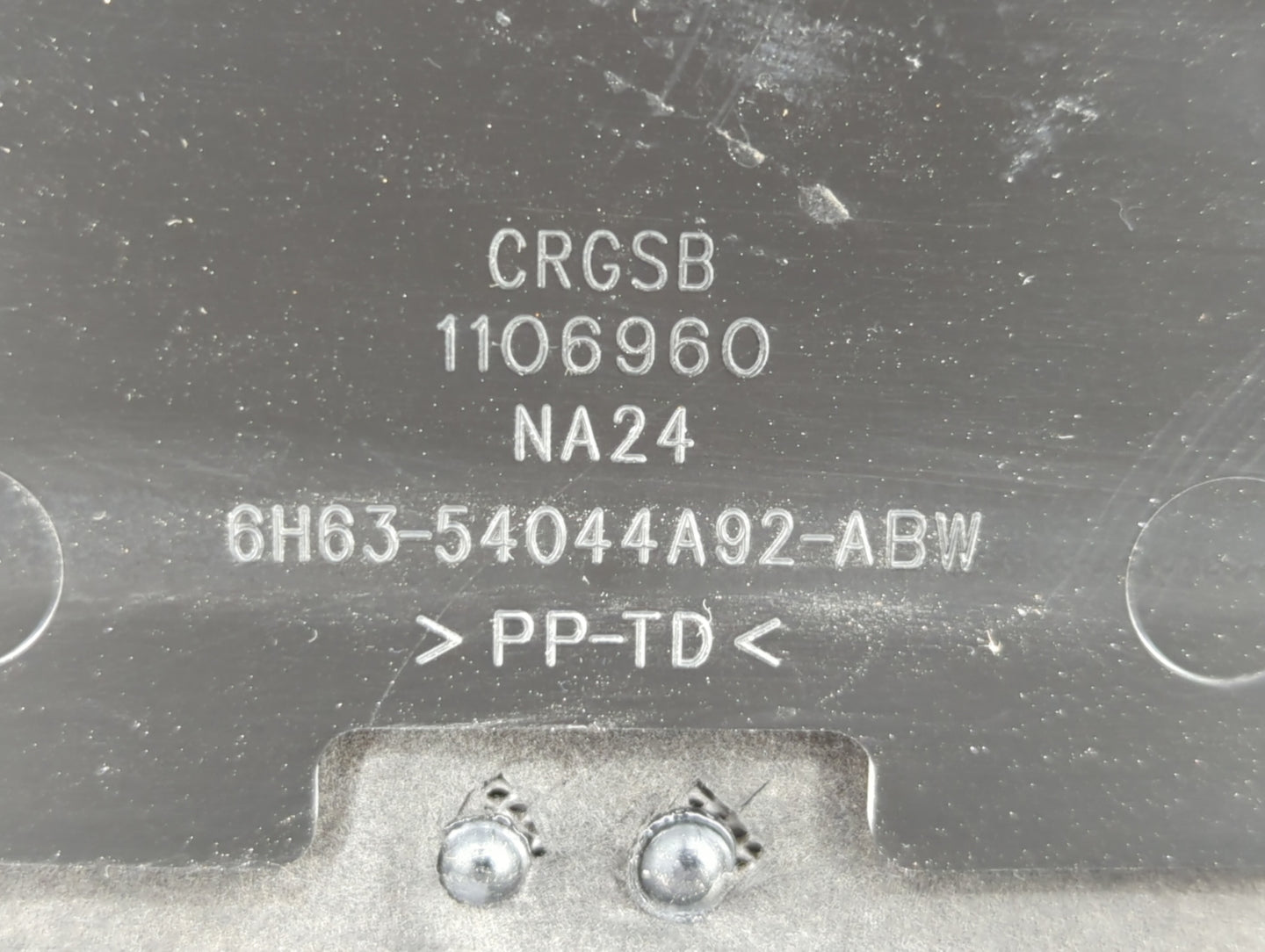 2009 Lincoln Mkz Trim Cover Bezel Speaker Dash Front Black - Oemusedautoparts1.com