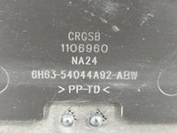 2009 Lincoln Mkz Trim Cover Bezel Speaker Dash Front Black - Oemusedautoparts1.com