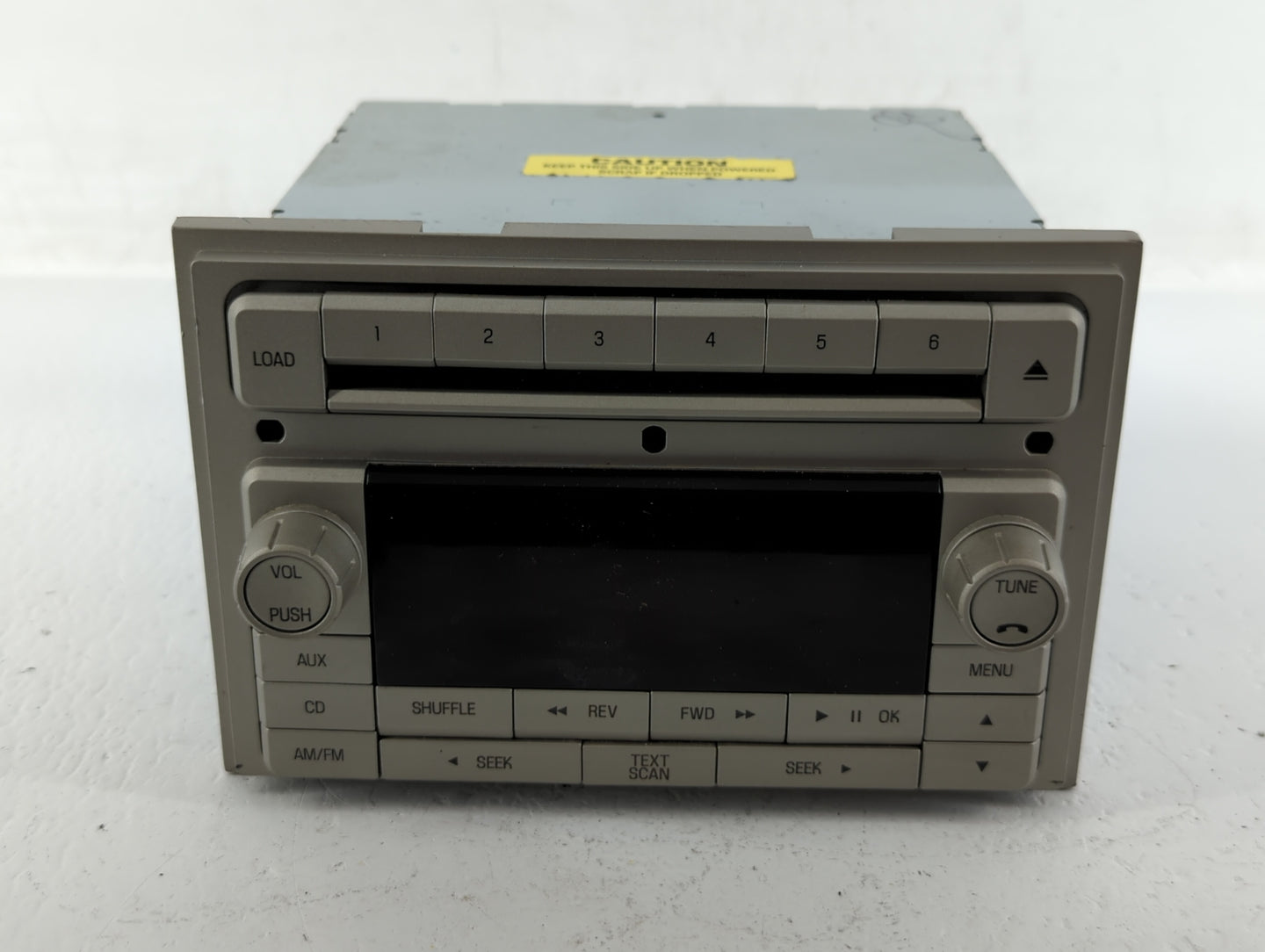 2009 Lincoln Mkz Radio AM FM Cd Player Receiver Replacement P/N:9H61-18C815-AA Fits OEM Used Auto Parts - Oemusedautoparts1.
