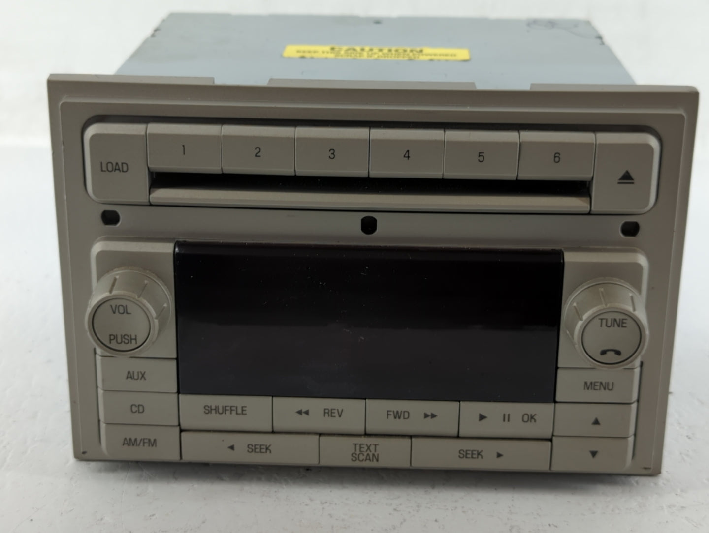 2009 Lincoln Mkz Radio AM FM Cd Player Receiver Replacement P/N:9H61-18C815-AA Fits OEM Used Auto Parts - Oemusedautoparts1.