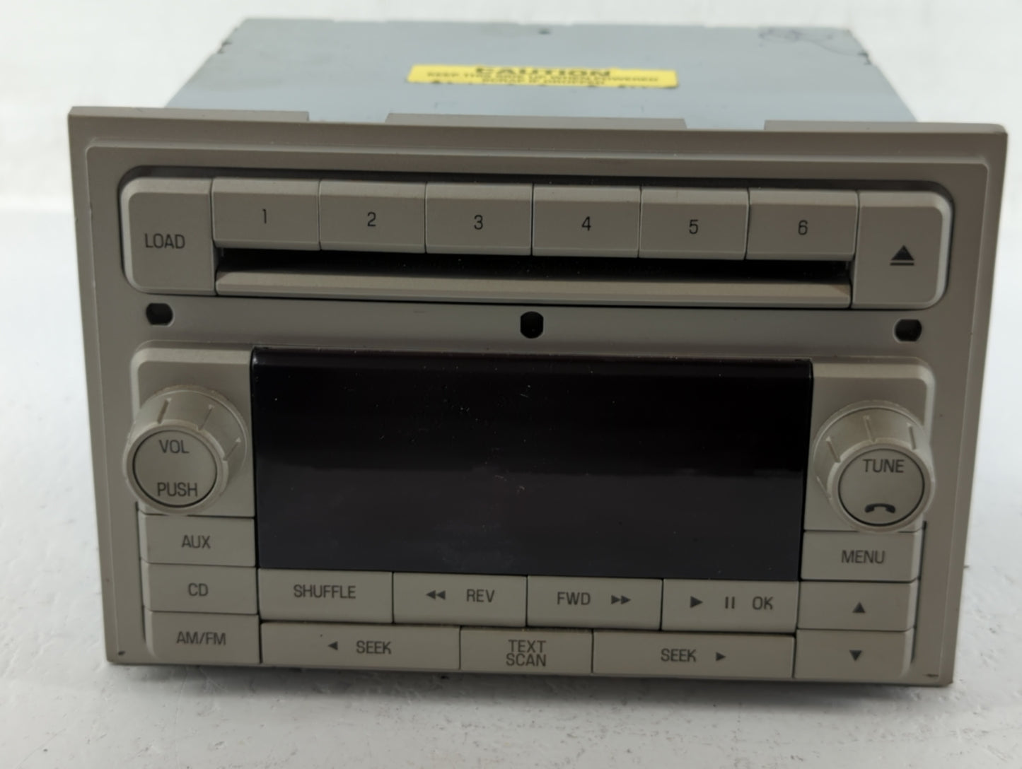 2009 Lincoln Mkz Radio AM FM Cd Player Receiver Replacement P/N:9H61-18C815-AA Fits OEM Used Auto Parts - Oemusedautoparts1.