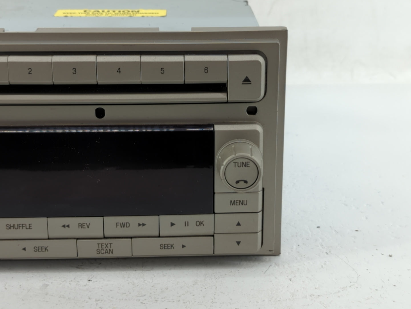 2009 Lincoln Mkz Radio AM FM Cd Player Receiver Replacement P/N:9H61-18C815-AA Fits OEM Used Auto Parts - Oemusedautoparts1.