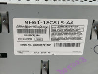 2009 Lincoln Mkz Radio AM FM Cd Player Receiver Replacement P/N:9H61-18C815-AA Fits OEM Used Auto Parts - Oemusedautoparts1.